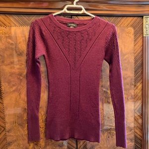 Le Chateau Purple Long Sleeve Top